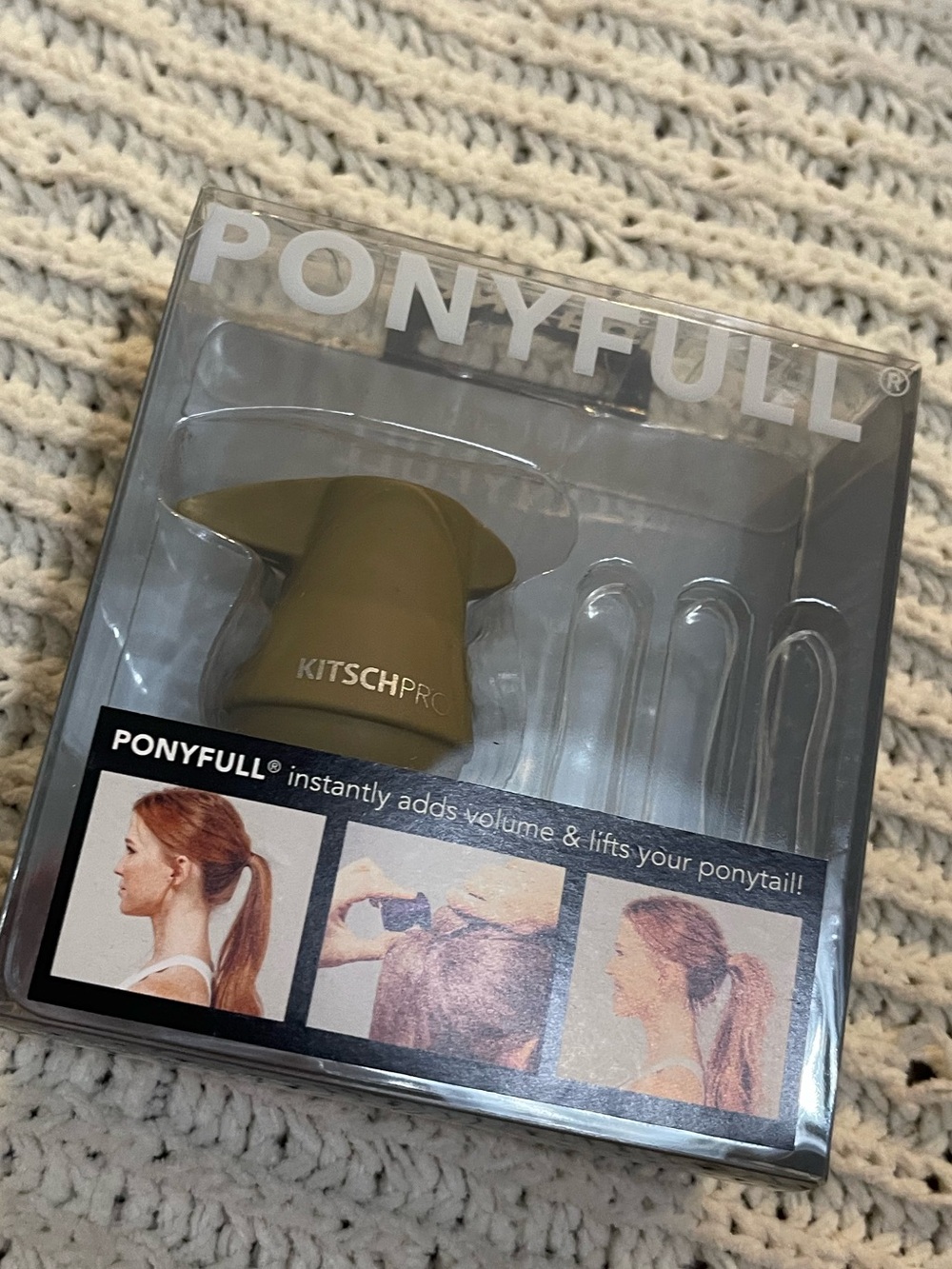 Kitsch Ponyfull Hair Volumizer Blonde